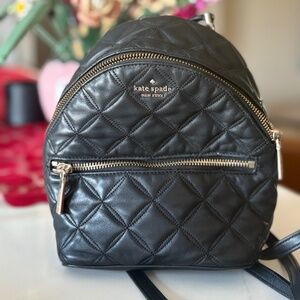 Black Mini Kate spade backpack